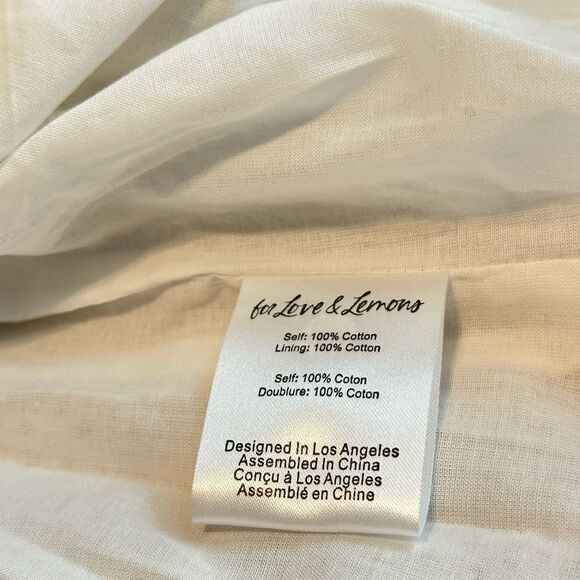 NWT FOR LOVE & LEMONS Ellis Mini Dress Size Small - Picture 10 of 13